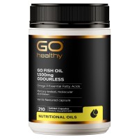 Go Healthy高之源1500mg无腥味深海鱼油胶囊210粒